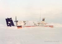 SRN6 NTA-030 stranded on the Beaufort Sea